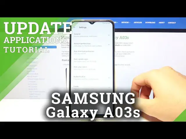 'Video thumbnail for How to Turn Off Apps Auto Updates in SAMSUNG Galaxy A03s – Auto Update Settings'