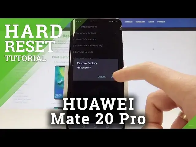 'Video thumbnail for HUAWEI Mate 20 Pro HARD RESET by SECRET CODE / Wipe Data & Restore Defaults'