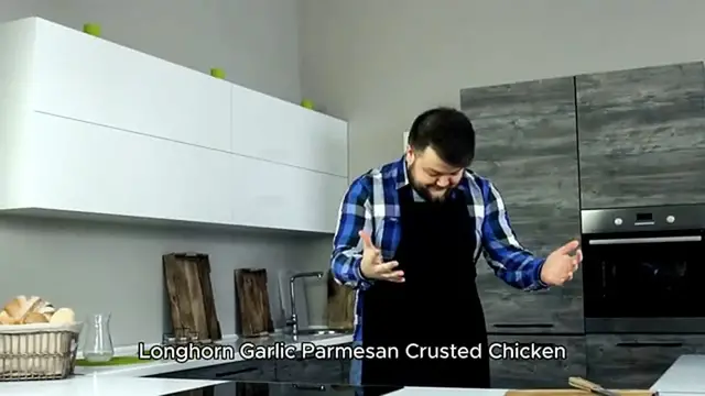 Video thumbnail for Longhorn Garlic Parmesan Crusted Chicken