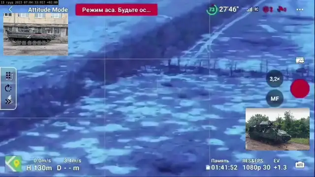 'Video thumbnail for Clash of IFVs: Recent Combat Review Russian BMP vs. Ukrainian American Bradley M2A2 armored vehicles'