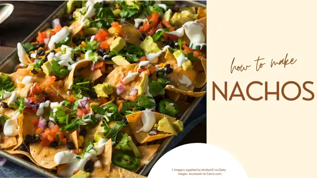 Video thumbnail for Vegetarian Nachos