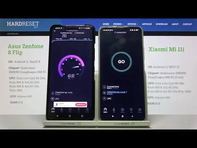 Video thumbnail for Asus ZenFone 8 Flip vs Xiaomi Mi 11i - Wi-Fi Speed Test Comparison | by Ookla