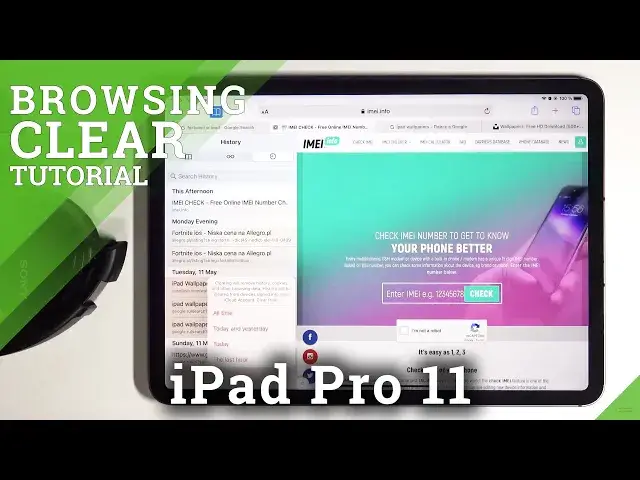 Video thumbnail for How to Clear Browsing History in iPad Pro 11 - Remove Visited Pages & Saved Passwords