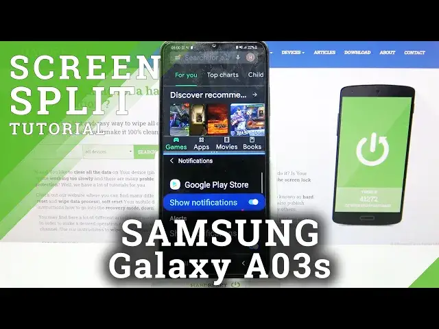 'Video thumbnail for How to Enter Split Screen on SAMSUNG Galaxy A03S – Activate Split Screen'