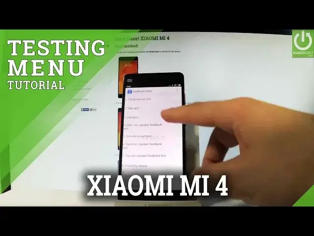 'Video thumbnail for XIAOMI Mi 4 HARDWARE TEST / XIAOMI TEST MODE / TRICK'