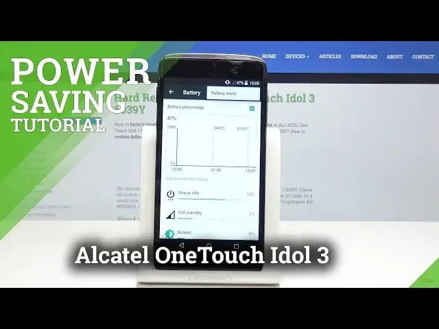 Video thumbnail for How to Save Charge on Alcatel OneTouch Idol 3 - Power Saving Mode