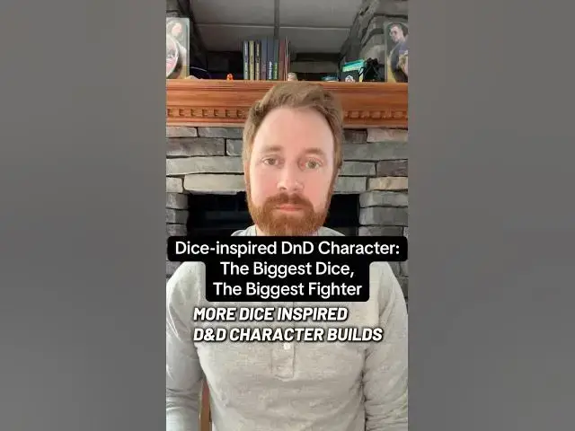 'Video thumbnail for Dice-inspired DnD character build: giant d20? Giant fighter!'