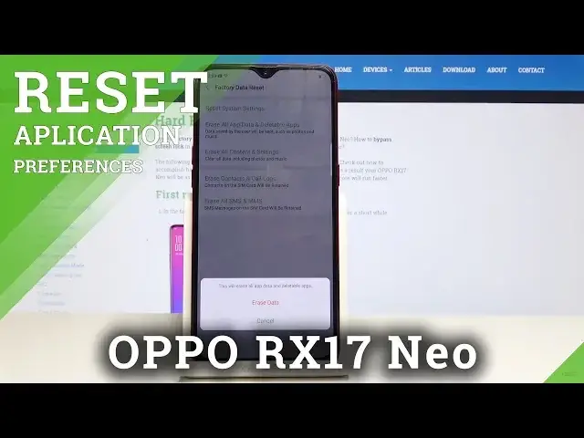 'Video thumbnail for How to Delete App and App Data in OPPO RX17 Neo'