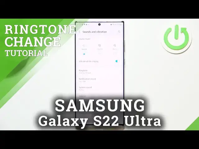 'Video thumbnail for How to Change Ringtone on SAMSUNG Galaxy S22 Ultra - Sound Settings'