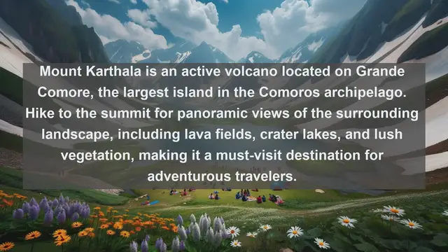 Video thumbnail for Exploring Comoros' Natural Beauty: Top 10 Must-Visit Landscapes