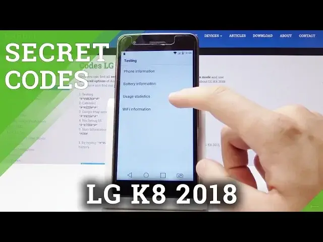 Video thumbnail for Secret Codes LG K8 2018 - Super Features / Advanced Info