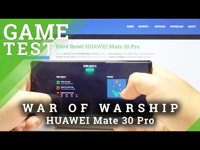 Video thumbnail for Test War of Warship on HUAWEI Mate 30 Pro - FPS Check / WoW Settings