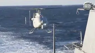 'Video thumbnail for MQ-8C Fire Scout completes check aboard USS Anchorage'