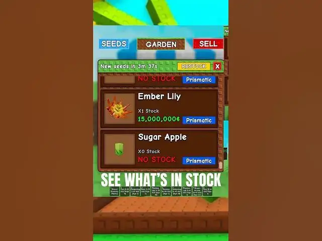 'Video thumbnail for 🔥 EMBER LILY SEED! FIRE-BREATHING PROFITS | Grow a Garden Roblox #growagarden #roblox #games'