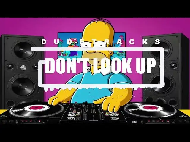 Video thumbnail for DON'T LOOK UP no copyright music track remixed by DUDETRACKS