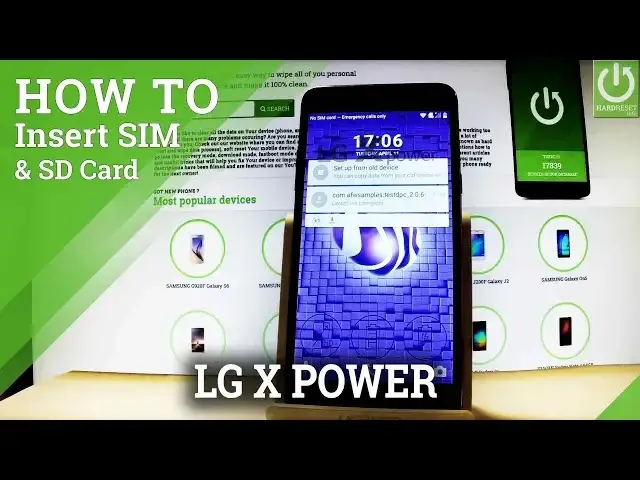 'Video thumbnail for How to Insert SIM & SD in LG X Power - Set Up SIM and SD Card'