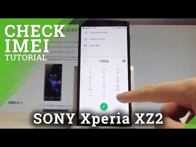 Video thumbnail for How to Get Access to IMEI Number on SONY Xperia XZ2 - Serial Number |HardReset.Info