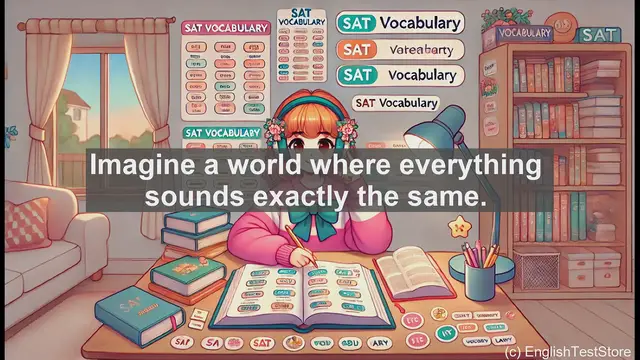 Video thumbnail for 5000 Must Know SAT Vocabulary - SAT Vocabulary: Understanding 'Monotone' and Its Usage