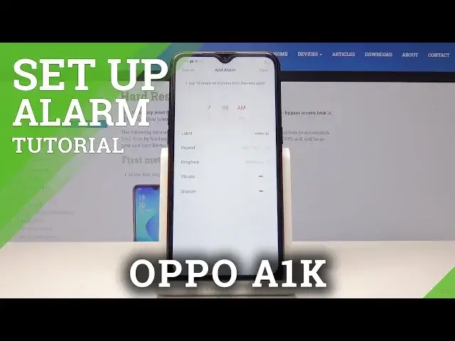 Video thumbnail for How to Add Alarm in OPPO A1K – Set Up Alarm Schedule