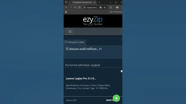 Video thumbnail for 📦 Bozuk 7Z Dosyalarını Çevrimiçi Olarak Ücretsiz Nasıl Onarabilirsiniz | Yazılım Yüklemesi Gerekmez