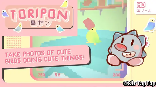 Video thumbnail for Let's Play Toripon | Adorable Pixel Bird Photography!