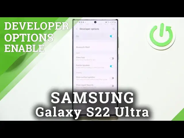 'Video thumbnail for How to Open Developer Options in SAMSUNG Galaxy S22 Ultra - Enter Developer Mode'