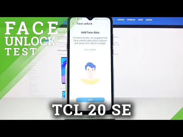 'Video thumbnail for Set Up Face Recognition – TCL 20 SE and Face ID to Screen Unlock'
