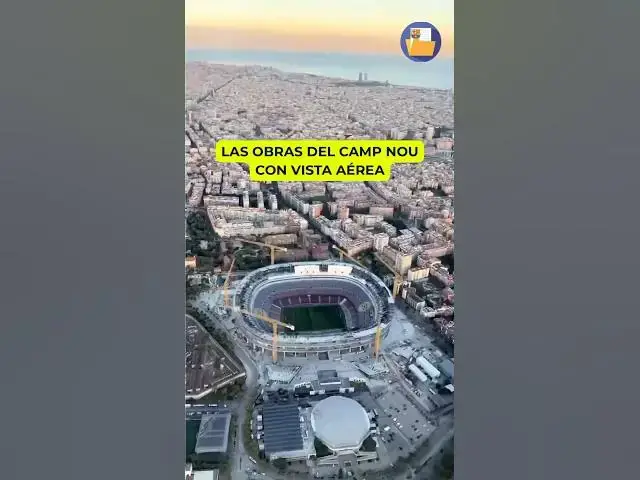 Video thumbnail for 😍👀 Las obras del nuevo Spotify Camp Nou desde el aire. ¿Qué os parece? #fcbarcelona #campnou