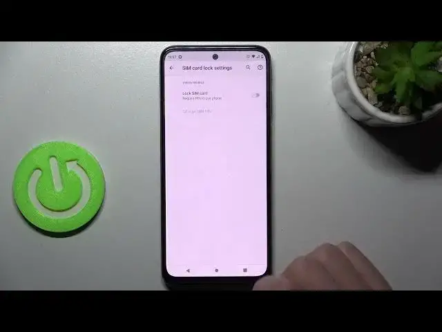 'Video thumbnail for How to Lock SIM Card with SIM PIN in Motorola Moto G41 - Access SIM Card Settings'