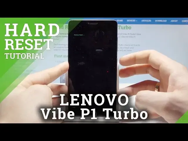 Video thumbnail for HARD RESET LENOVO Vibe P1 Turbo - Factory Mode / Bypass Screen Lock