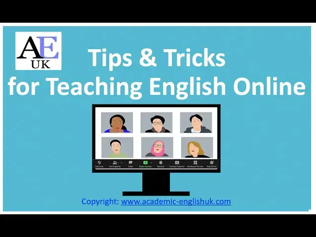 Video thumbnail for Teaching English online 2021 Tip & Tricks