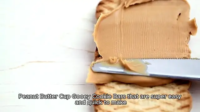 Video thumbnail for Peanut Butter Cup Gooey Cookie Bars