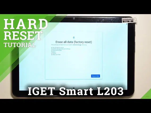 Video thumbnail for How to Factory Reset IGET Smart L203 – Erase Storage using Settings Menu