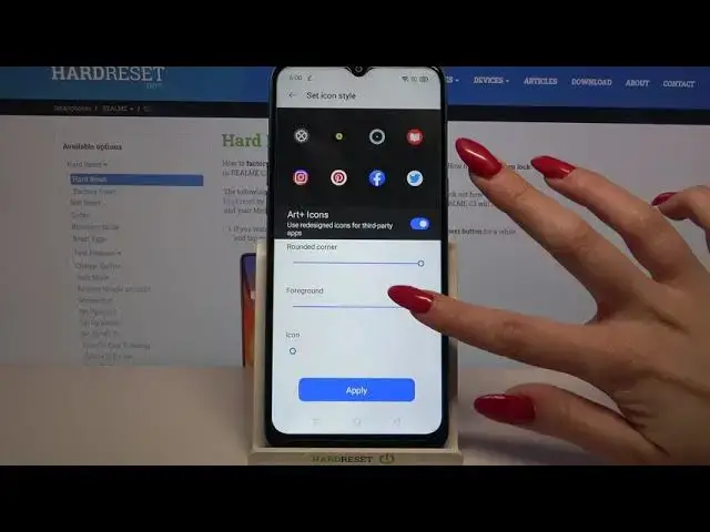 'Video thumbnail for How to Change Icon Size on REALME C3 – Resize Icons'