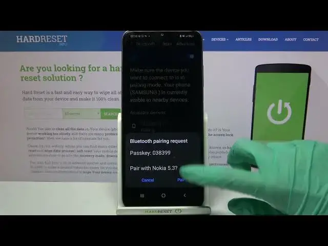 'Video thumbnail for SAMSUNG Galaxy A12s with Other Phone via Bluetooth'