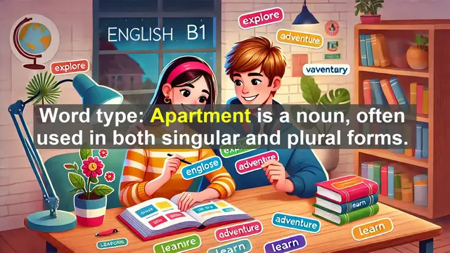 Video thumbnail for 2500 Must Know CEFR B1 Vocabulary - What is an Apartment? Exploring Urban Living Spaces