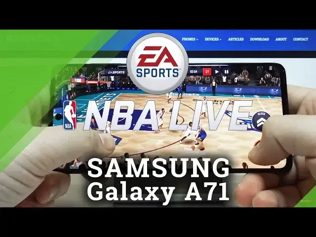Video thumbnail for NBA Live on Samsung Galaxy A71 – Gaming Quality Checkup