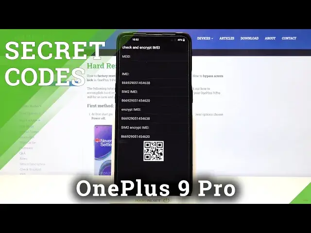 'Video thumbnail for Secret Codes for OnePlus 9 Pro – Test Mode / Calendar Storage / IMEI Status'