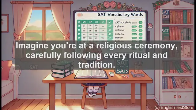 Video thumbnail for 5000 Must Know SAT Vocabulary - SAT Vocabulary: Understanding 'Observance'