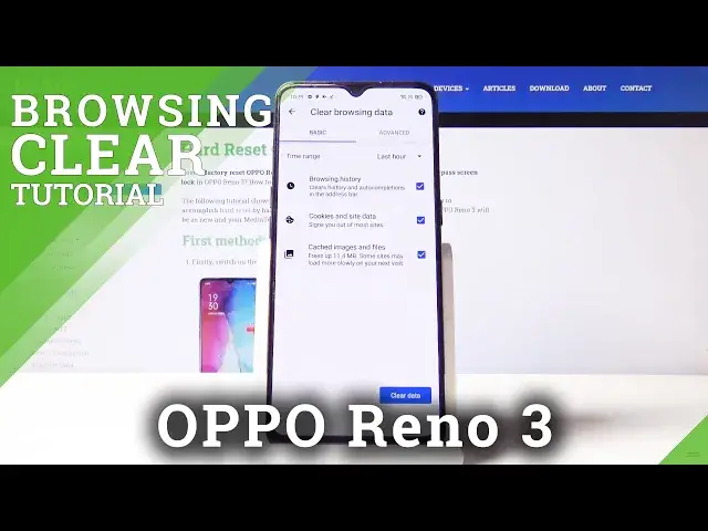 Video thumbnail for How to Delete Browsing Data in OPPO Reno 3 – Browser Settings
