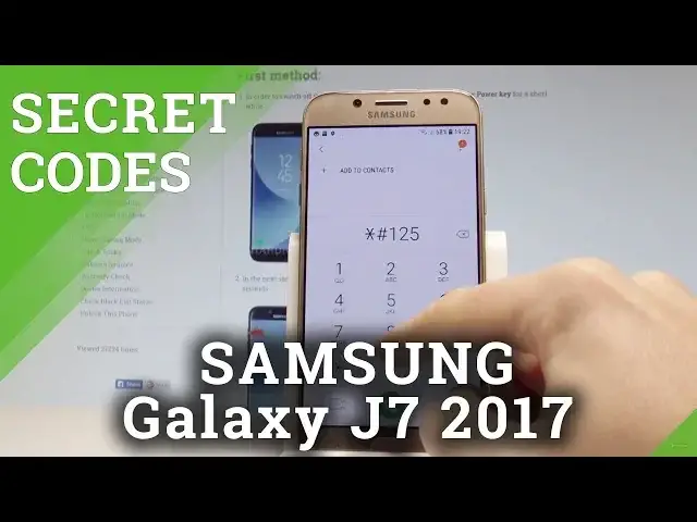 'Video thumbnail for Secret Codes SAMSUNG Galaxy J5 2017 - Hidden Options |HardReset.info'