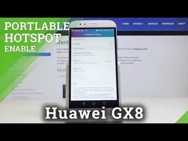 Video thumbnail for How to Enable Wi-Fi Hotspot on Huawei GX8 –  Internet Portable Hotspot