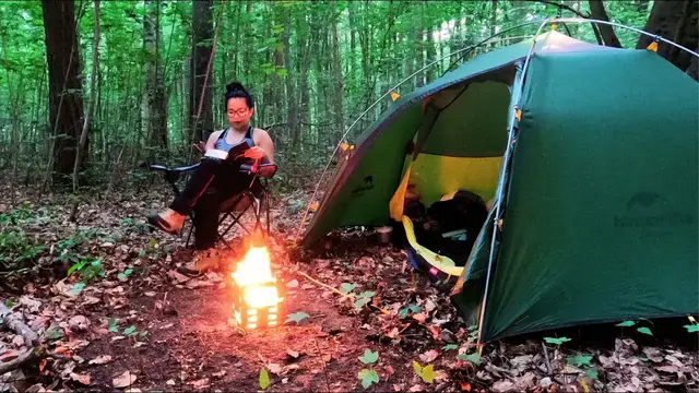 Video thumbnail for Solo Camping in Thetford Forest