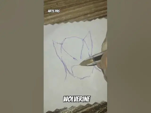 Video thumbnail for WOLVERINE from X-mens 97 | Arts Pas #shorts #xmen97 #art #wolverine
