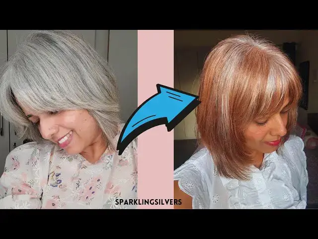 'Video thumbnail for I Tried Semi-Permanent Lowlights on My Gray Hair – The Result? | SPARKLINGSILVERS'