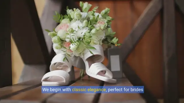 Video thumbnail for Top 10 Wedding Shoe Ideas for the Perfect Bridal Look