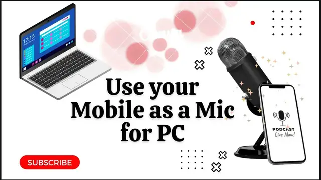 Video thumbnail for How to Use your mobile as a mic for PC 🎙️