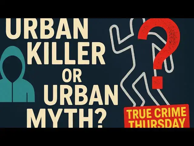 'Video thumbnail for 🎙️ TRUE CRIME THURSDAY: We Play URBAN KILLER OR URBAN MYTH?'