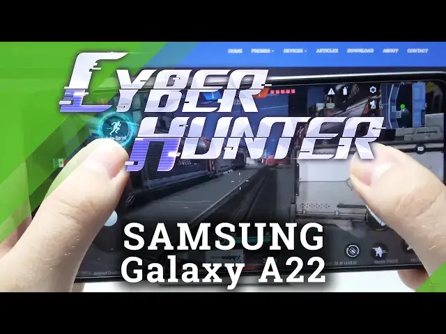 'Video thumbnail for Cyber Hunter Gameplay on SAMSUNG Galaxy A22 – Quality Checkup'