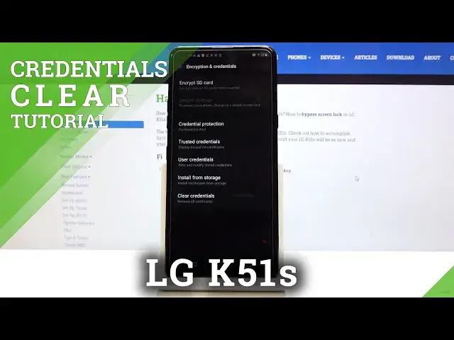 'Video thumbnail for How to Reset Credentials in LG K51s – Remove Credentials & Licenses'